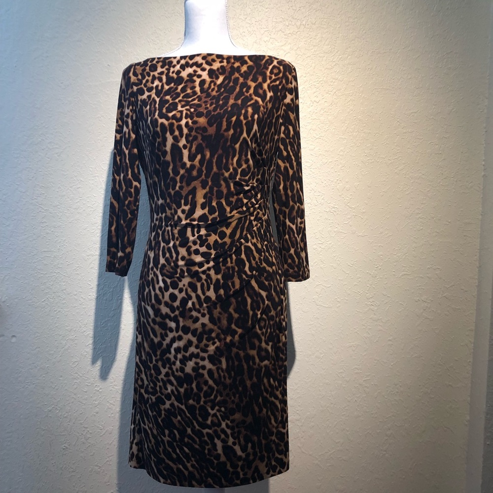Ralph Lauren cheetah print dress